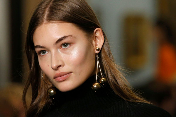 Grace Elizabeth - Carolina Herrera Autumn/Winter 2019 Fashion Show in New York