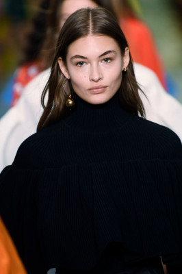 Grace Elizabeth - Carolina Herrera Autumn/Winter 2019 Fashion Show in New York