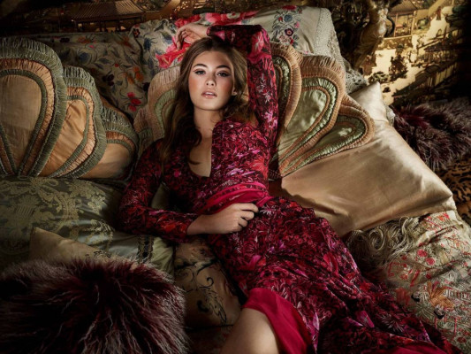 Grace Elizabeth – Matthew Williamson Autumn-Winter Campaign
