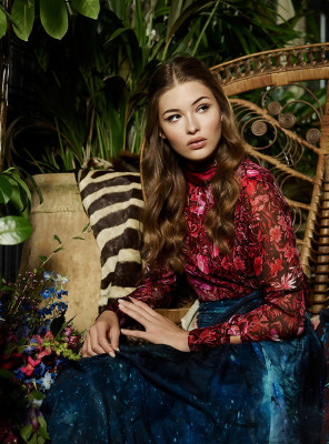 Grace Elizabeth – Matthew Williamson Autumn-Winter Campaign