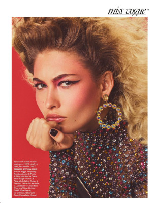 Grace Elizabeth – Vogue Paris August 2019 Issue