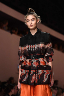 Grace Elizabeth - Fendi Spring/Summer 2019 Fashion Show in Milan