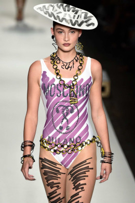 Grace Elizabeth - Moschino Spring/Summer 2019 Fashion Show in Milan 