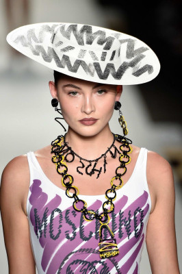 Grace Elizabeth - Moschino Spring/Summer 2019 Fashion Show in Milan 