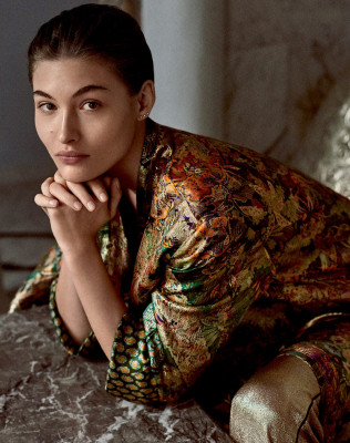 Grace Elizabeth - Photoshoot for Vogue Russia April 2018 by Giampaolo Sgura