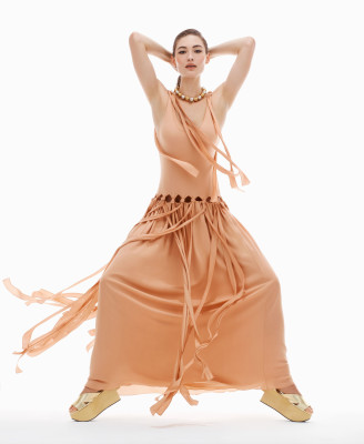 Grace Elizabeth by Sølve Sundsbø for US Elle (February 2022)