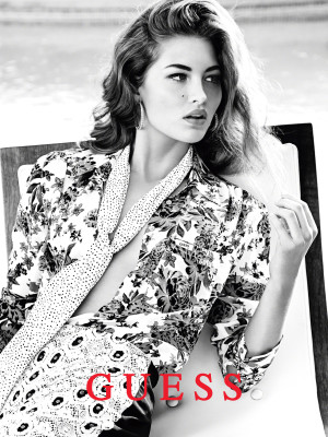 Grace Elizabeth - photoshoot for Guess Spring/Summer Campaign