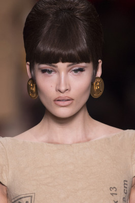 Grace Elizabet - Moschino Fall/Winter 2018 Fashion Show in Milan