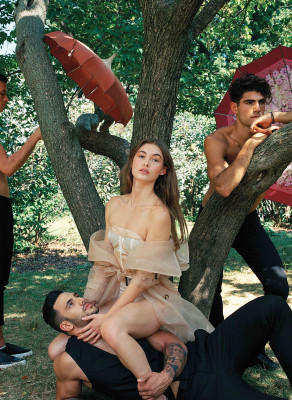 Grace Elizabeth - V Magazine by Nathaniel Goldberg