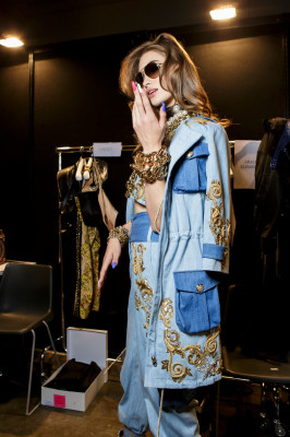 Grace Elizabeth - Philipp Plein Spring/Summer 2017 Fashion Show in Milan