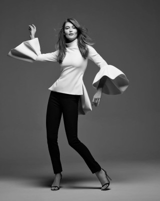 Grace Elizabeth for Brandon Maxwell Colletion // 2020