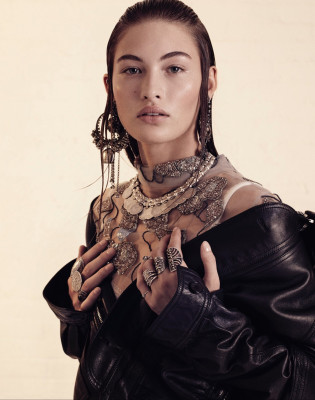 Grace Elisabeth - photoshoot for VOGUE RUSSIA 2017