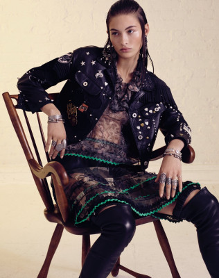 Grace Elisabeth - photoshoot for VOGUE RUSSIA 2017