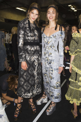 Grace Elisabeth - ERDEM SPRING/SUMMER 2017 FASHION SHOW IN LONDON