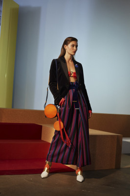 Grace Elizabeth - photoshoot for DIANE VON FURSTENBERG Fall 2017 Collection