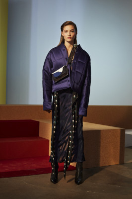 Grace Elizabeth - photoshoot for DIANE VON FURSTENBERG Fall 2017 Collection