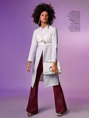 Gracie Carvalho ~ Claudia Magazine July 2019 by Rodrigo Marques