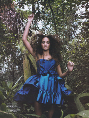 Gracie Carvalho ~ Vogue Brazil November 2008 by Jacques Dequeker