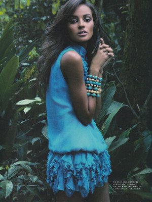 Gracie Carvalho ~ Vogue Brazil November 2008 by Jacques Dequeker