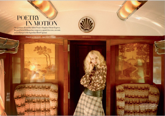 GRETA BELLAMACINA in Harper’s Bazaar, UK July 2019 Issue
