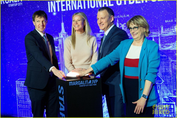 Gwyneth Paltrow - JVP International Cyber Center Grand Opening in NY 02/03/2020