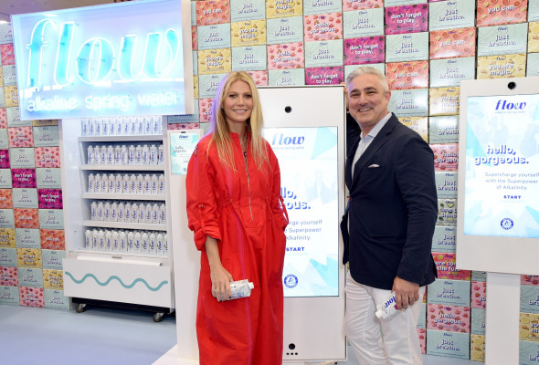 Gwyneth Paltrow - Flow Alkaline Spring Water’s ExpoWest in Anaheim 03/06/2019