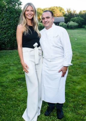 Gwyneth Paltrow Hosts Intimate Dinner at Her Hamptons Home 07/19/2018