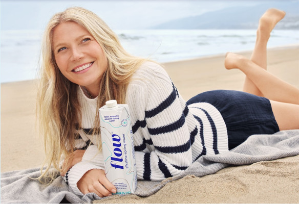 Gwyneth Paltrow - Flow Alkaline Spring Water (2019)