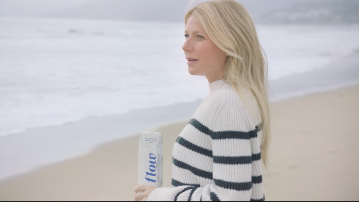 Gwyneth Paltrow by Michael Lockridge for Flow Alkaline Spring Water 05/23/2019