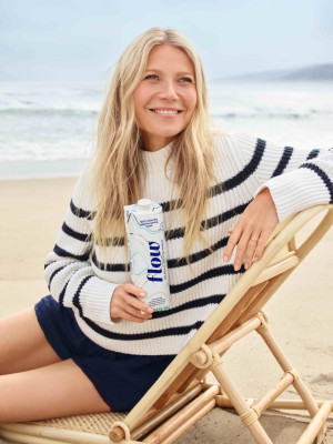 Gwyneth Paltrow by Michael Lockridge for Flow Alkaline Spring Water 05/23/2019