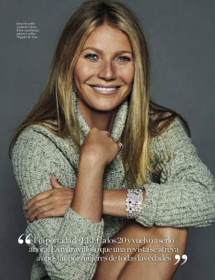 GWYNETH PALTROW in Elle Magazine, Spain January 2017