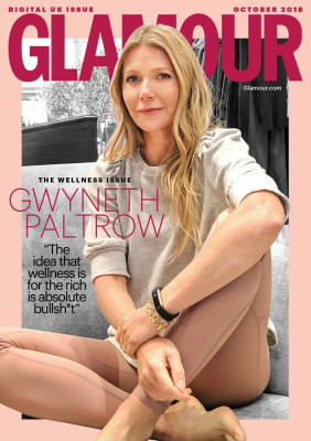 GWYNETH PALTROW in Glamour Magazine, UK October 2018