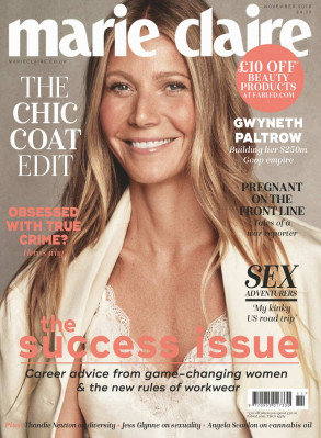 Gwyneth Paltrow – Marie Claire UK November 2018