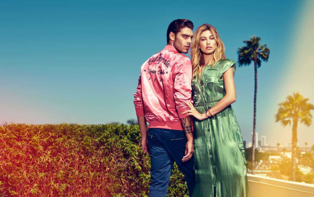 HAILEY BALDWIN for Guess, Spring 2017