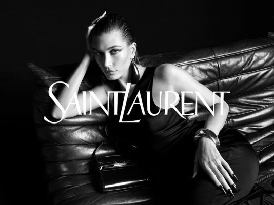 Hailey Baldwin for YSL