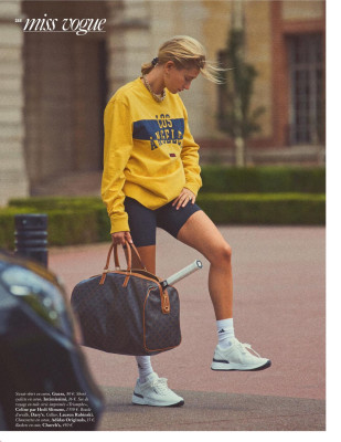 HAILEY BIEBER in Vogue Magazine, September 2019