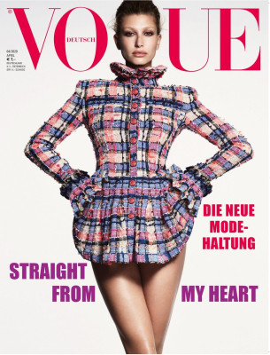 HAILEY BIEBER in Vogue Magazine, Germany April 2020