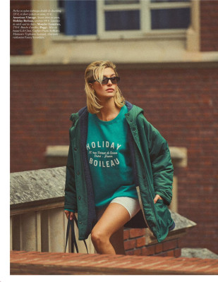 HAILEY BIEBER in Vogue Magazine, September 2019