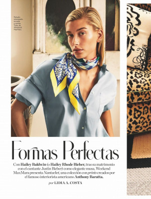 Hailey Rhode Bieber – InStyle Espana February 2019