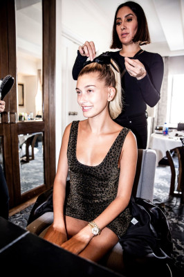 Hailey Rhode Bieber – Getting Ready for Met Gala 2019 With Vogue Magazine