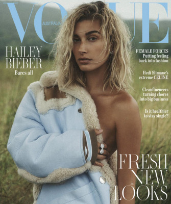 Hailey Rhode Bieber – Vogue Australia October 2019 Issue
