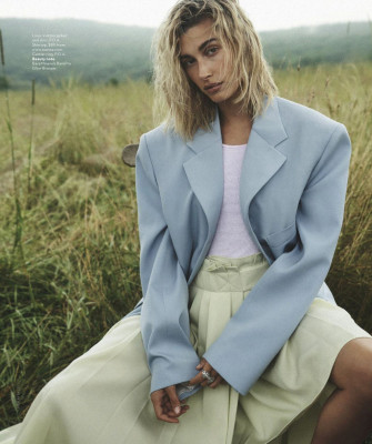 Hailey Rhode Bieber – Vogue Australia October 2019 Issue