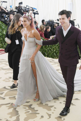 Hailey Baldwin – 2018 MET Costume Institute Gala in NYC