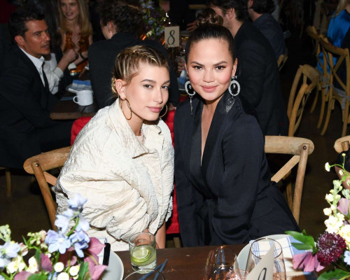 Hailey Baldwin – H&amp;M Conscious Exclusive Collection Dinner in Los Angeles