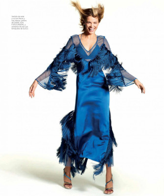 Hailey Clauson in Harper’s Bazaar Magazine, Spain July 2018
