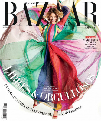 Hailey Clauson in Harper’s Bazaar Magazine, Spain July 2018
