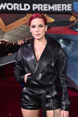 Halsey - Captain Marvel World Premiere in LA 03/04/2019
