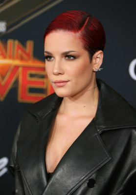 Halsey - Captain Marvel World Premiere in LA 03/04/2019