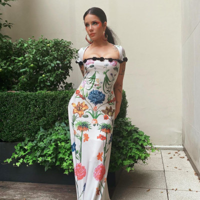 Halsey - Y/PROJECT Show at Paris Fashion Week 09/26/2019