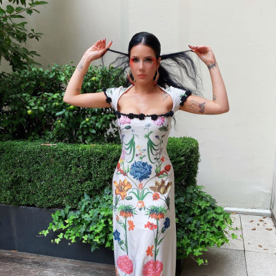 Halsey - Y/PROJECT Show at Paris Fashion Week 09/26/2019